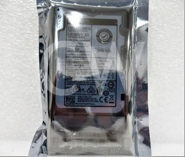 Alt view image 2 of 2 - 1P08J HUC156030CSS200 Dell ENTERPRISE 300GB 15KRPM 12Gbps 2.5"SAS HDD Hard Drive