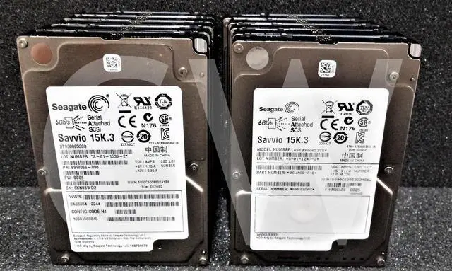 Alt view image 3 of 4 - LOT OF 10 -ST9300653SS 9SW066 Seagate 300GB 15K RPM 6Gb/s 2.5"SAS HDD Hard Drive