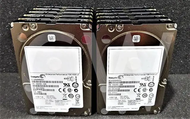 Alt view image 2 of 4 - LOT OF 10-ST1200MM0007 Seagate 1DA200 1.2TB 10K RPM 6Gb/s 2.5"SAS HDD Hard Drive