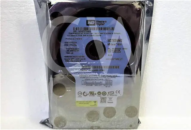 Main image of WD7500AAKS Western Digital 750GB 7.2K RPM 3Gb/s SATA 3.5" HDD Hard Drive