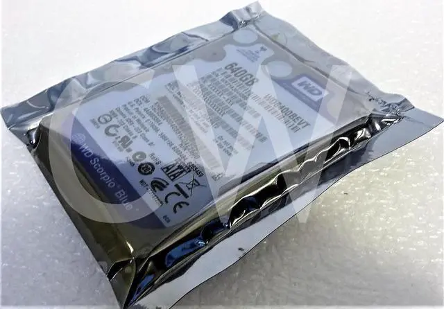 Main image of WD6400BEVT Western Digital BLUE 640GB 5400RPM 3Gbps 2.5" SATA HDD Hard Drive