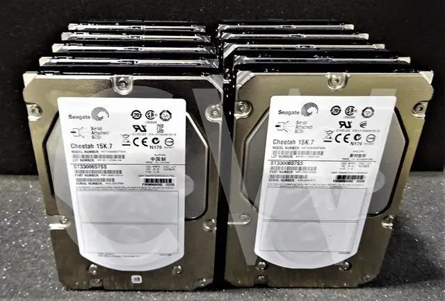 Alt view image 4 of 4 - LOT OF 10-Seagate ST3300657SS 9FL065 300GB 15K RPM 6Gb/s 3.5" SAS HDD Hard Drive