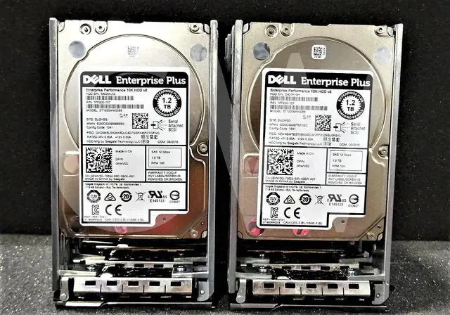 Main image of LOT OF 10-DELL EQL RWV5D ST1200MM0088 1.2TB 10KRPM 12Gbps 2.5"SAS HDD Hard Drive