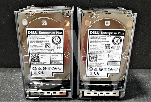 Alt view image 3 of 4 - LOT OF 10-DELL EQL RWV5D ST1200MM0088 1.2TB 10KRPM 12Gbps 2.5"SAS HDD Hard Drive