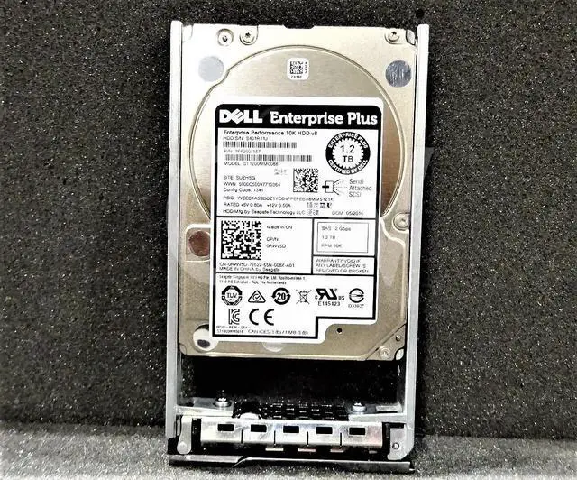 Alt view image 4 of 4 - LOT OF 10-DELL EQL RWV5D ST1200MM0088 1.2TB 10KRPM 12Gbps 2.5"SAS HDD Hard Drive