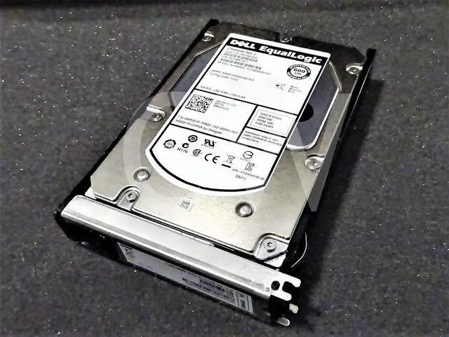 Main image of WK0CR ST3600002SS Dell EQL 600GB 10K RPM 6Gb/s 3.5" SAS HDD Hard Drive W/Caddy