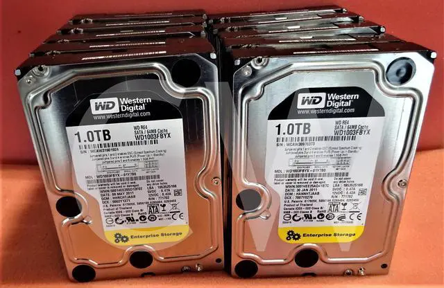 Main image of LOT OF 10 - WD1003FBYX Western Digital 1TB 7.2K RPM 3Gb/s 3.5" SATA Hard Drive
