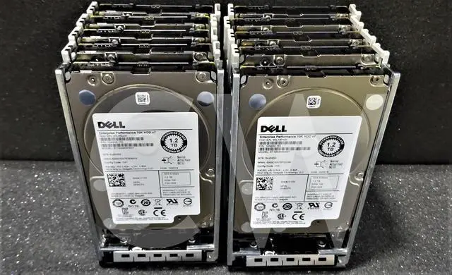 Alt view image 3 of 4 - LOT OF 10 - Dell RMCP3 ST1200MM0007 1.2TB 10K RPM 6Gb/s 2.5" SAS HDD Hard Drive