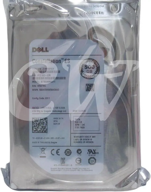 ST500NM0011 500GB Constellation ES 500GB Seagate SATA インターン 3,5