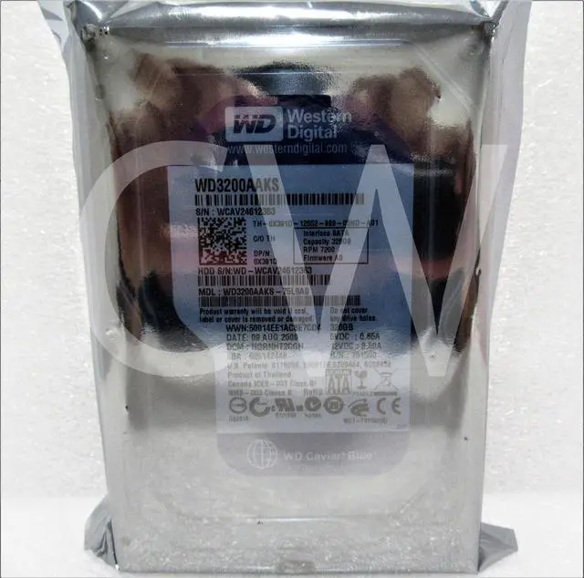 Alt view image 2 of 2 - X391D 0X391D Dell WD3200AAKS 320GB 7200RPM 3Gbps 3.5" SATA HDD Hard Drive