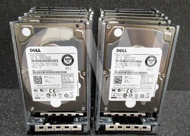 Alt view image 3 of 4 - LOT OF 10-DELL MTV7G AL13SEB300 300GB 10000RPM 6Gbps SFF 2.5" SAS HDD Hard Drive