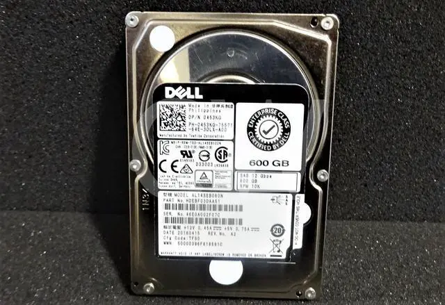 Alt view image 2 of 2 - 453KG DELL AL14SEB060N 600GB 10K RPM 12Gb/s SFF 2.5" SAS SERVER HDD Hard Drive