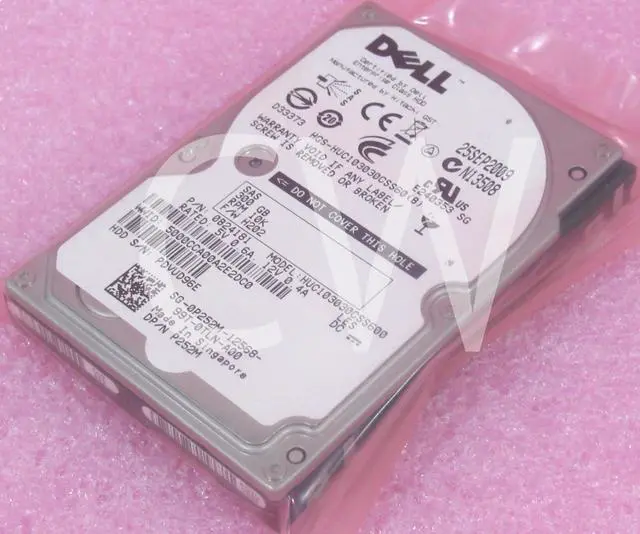 Main image of P252M 0P252M HUC103030CSS600 Dell 300GB 10K RPM 6Gb/s 2.5" SAS HDD Hard Drive