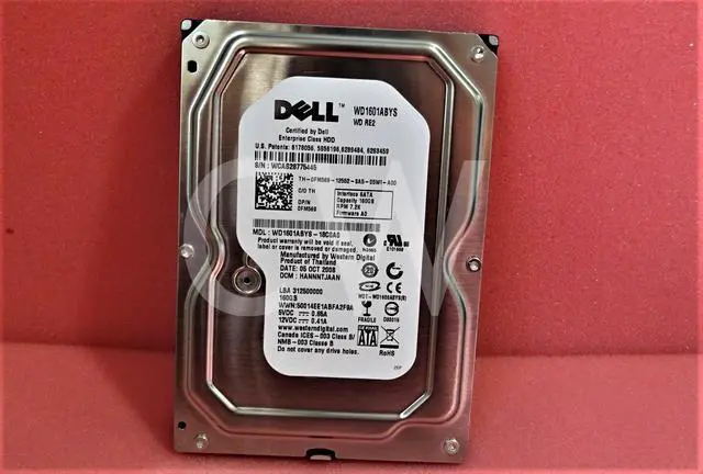 Alt view image 2 of 2 - WD1601ABYS Western Digital FM569 160GB 7.2K RPM 3Gbps 3.5" SATA HDD Hard Drive