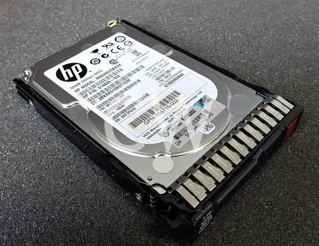 Main image of 656107-001 655708-B21 HP 500GB 7.2K RPM 6Gb/s 2.5" SATA SERVER HDD Hard Drive G8