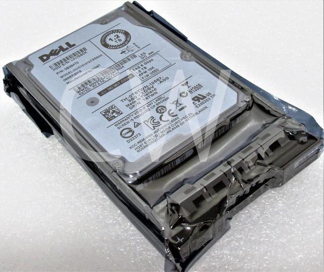 thumbnail image 2 of Dell 1.2TB 10K RPM SAS Hard Drive - 6Gbps 2.5" Server Storage HUC101212CSS600 2 of 10