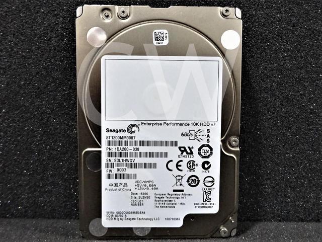 Seagate St1200mm0009 1,20 Tb 2.5 Disque dur interne - Sas - 10000rpm - 128  Mo Tampon