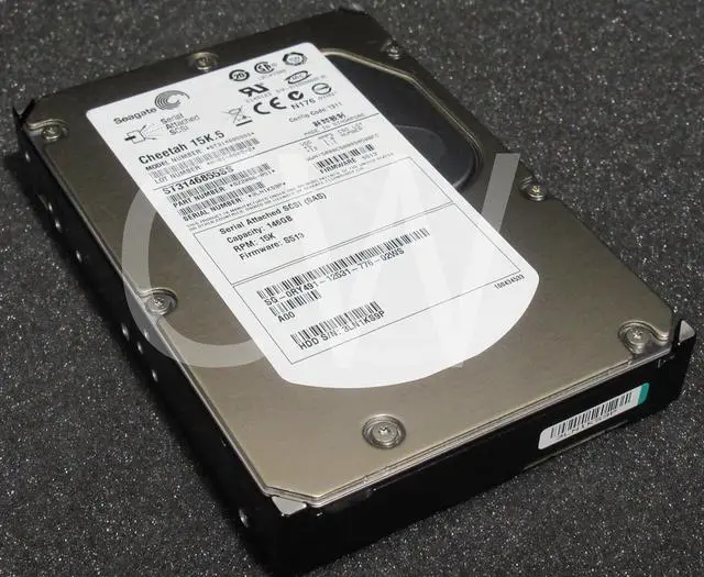 Main image of RY491 Dell ST3146855SS 146GB 15K RPM 3Gb/s 3.5" SAS HDD Hard Drive W/ZERO HOURS