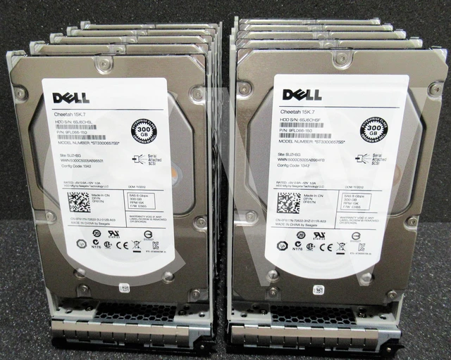 Alt view image 3 of 4 - LOT OF 10 - Dell F617N ST3300657SS 300GB 15K RPM 6Gb/s 3.5" SAS HDD Hard Drive
