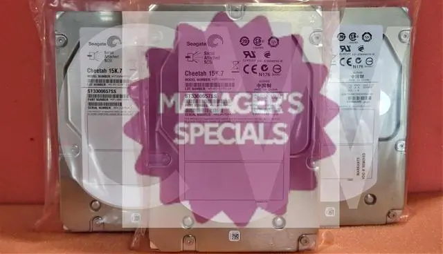 Main image of ST3300657SS (LOT OF 3) Seagate 9FL066 300GB 15K RPM 6Gb/s 3.5"SAS HDD Hard Drive