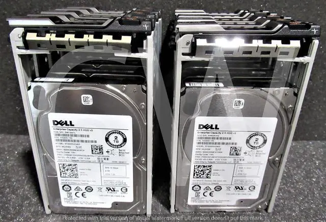 Main image of LOT OF 10 - Dell FVX7C ST2000NX0433 2TB 7200RPM 12Gbps 2.5" SAS HDD Hard Drive