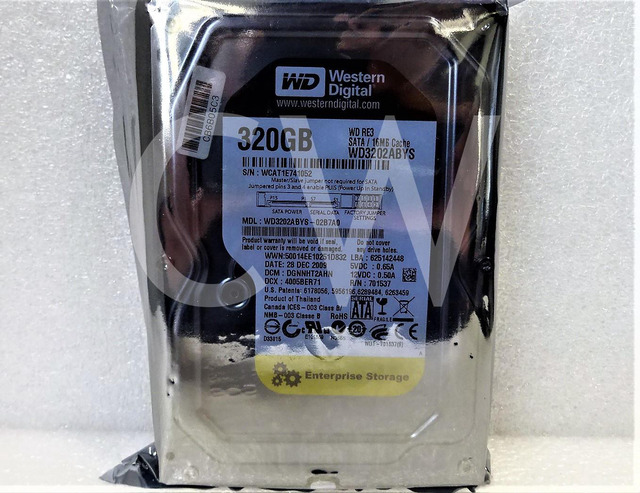 thumbnail image 2 of Western Digital WD2500AAKX 250GB 7200RPM SATA 3Gb/s 3.5” HDD – WD Blue, Open Box 2 of 6