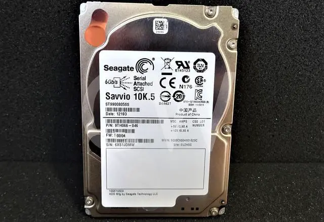 Alt view image 2 of 2 - ST9900805SS Seagate 9TH066 900GB 10K RPM 6Gb/s 2.5"SAS HDD Hard Drive- (0 HOURS)