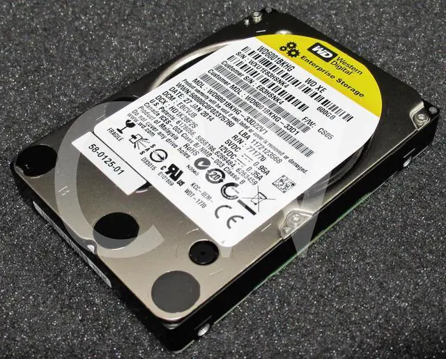 Main image of WD6001BKHG Western Digital XE 600GB 10K RPM 6Gb/s 2.5" SAS HDD Hard Drive