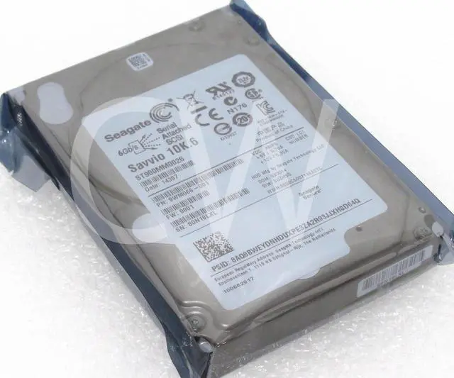 Main image of ST900MM0026 Seagate 900GB 10K RPM 6Gb/s 2.5" SAS HDD Hard Drive W/ZERO HOURS