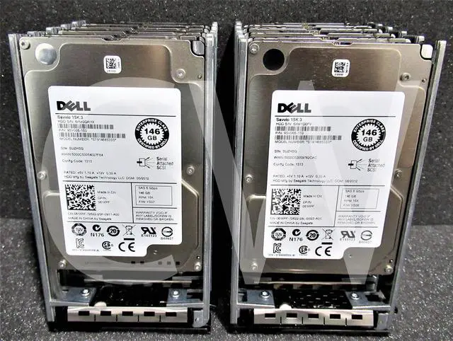 Alt view image 3 of 4 - LOT OF 10 - Dell 61XPF ST9146853SS 146GB 15000RPM 6Gbps 2.5" SAS HDD Hard Drive