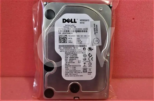 Alt view image 2 of 2 - WD5002ABYS Western Digital M020F 500GB 7200RPM 3Gb/s 3.5" SATA Hard Drive