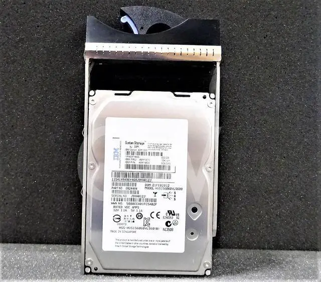 Alt view image 2 of 2 - 49Y1870 49Y1869 49Y1866 IBM 600GB 15000RPM 6Gbps 3.5" SAS SERVER HDD Hard Drive