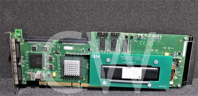 Main image of IBM 06P5737 ServeRaid 4MX U160 PCI-X SCSI Dual-Channel RAID CONTROLLER W/Battery