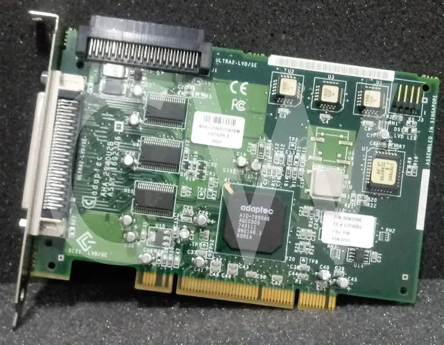 Alt view image 2 of 2 - IBM AHA-2940U2B 00N3269 PCI WIDE ULTRA2 SCSI CONTROLLER CARD