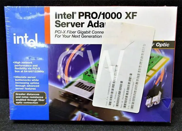 Main image of PWLA8490XF INTEL PCI-X PRO/1000 XF Gigabit Server Network Adapter Card