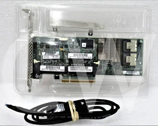 Alt view image 2 of 2 - 631670-B21 HP SMART ARRAY P420/1GB FBWC 6Gbps Dual Port Int SAS Controller Card