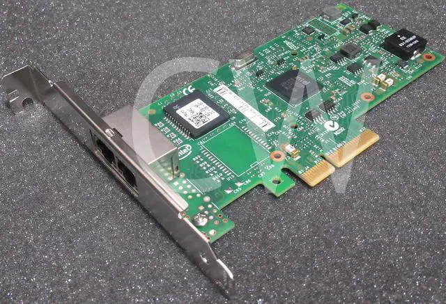 Alt view image 2 of 2 - 7MJH5 07MJH5 Dell Dual-Port 1G PCI-E 2.1 x4 Network Interface Card For PE R620