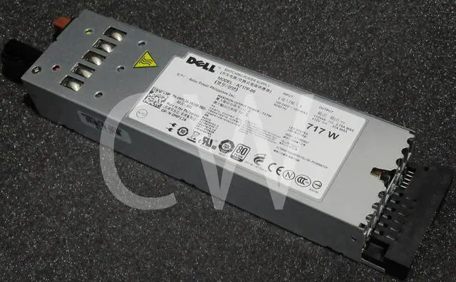 Main image of MP126 0MP126 RN442 0RN442 Dell PowerEdge R610 717W Power Supply