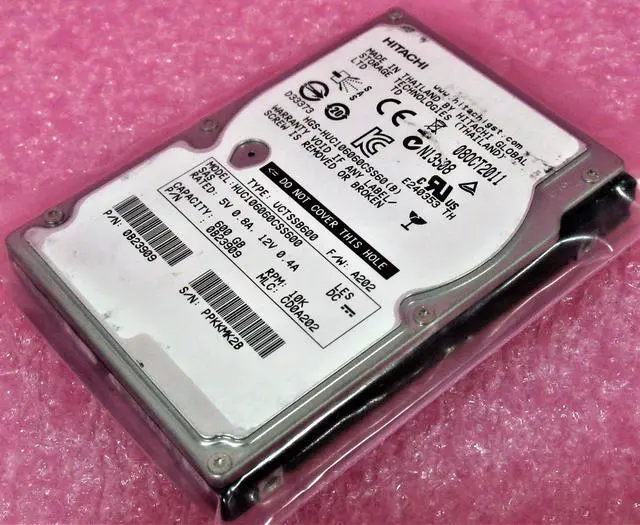 Main image of 0B23909 Hitachi HUC106060CSS60 600GB 10K RPM 6Gbps 2.5" SAS HDD Hard Drive