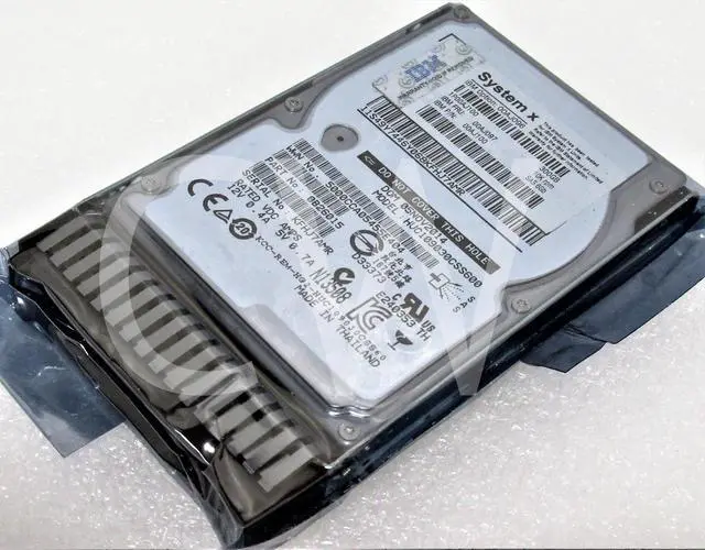 Alt view image 2 of 2 - 00AJ097 00AJ096 00AJ100 IBM 300GB 10K RPM 6Gb/s 2.5" SAS SERVER HDD Hard Drive