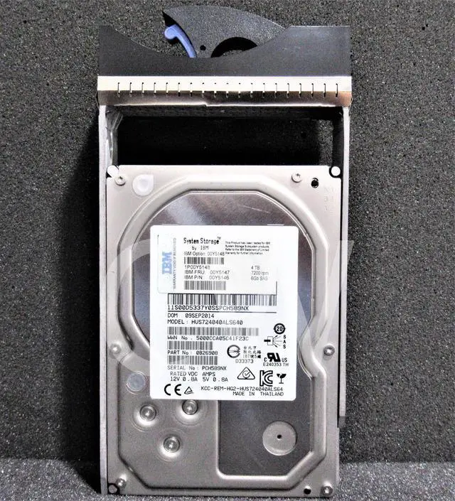 Alt view image 2 of 2 - 00Y5147 00Y5148 00Y5146 IBM 4TB 7.2K RPM 6Gb/s NL 3.5" SAS SERVER HDD Hard Drive