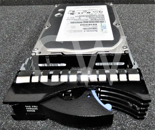 Alt view image 2 of 2 - 0-HOURS IBM 44W2244 44W2245 44W2248 600GB 15000RPM 6Gbps 3.5" SAS Hard Drive