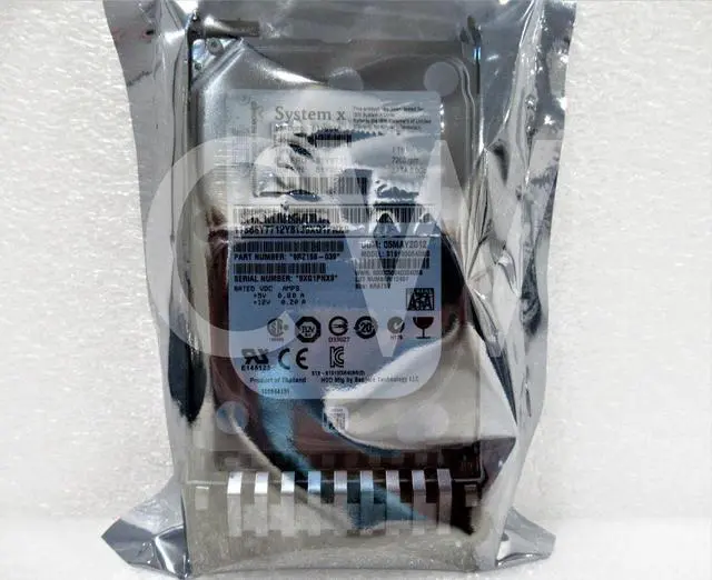 Main image of 81Y9731 81Y9848 81Y9851 IBM 1TB 7.2K RPM 6Gb/s 2.5" SATA SERVER HDD Hard Drive