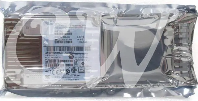 Alt view image 2 of 2 - IBM V5000 01EJ602 01EJ965 01EJ963 3.84TB 12Gbps 2.5" SAS Solid State Drive