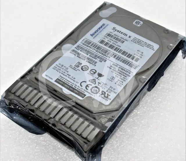 Alt view image 2 of 2 - 00AJ092 00AJ091 00AJ095 LENOVO 600GB 10K RPM 6Gb/s G3HS 2.5" SAS HDD Hard Drive