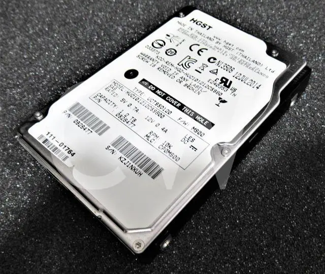 Alt view image 2 of 4 - LOT OF 10 - HGST HUC101212CSS600 0B28482 1.2TB 10K RPM 6Gb/s 2.5" SAS Hard Drive