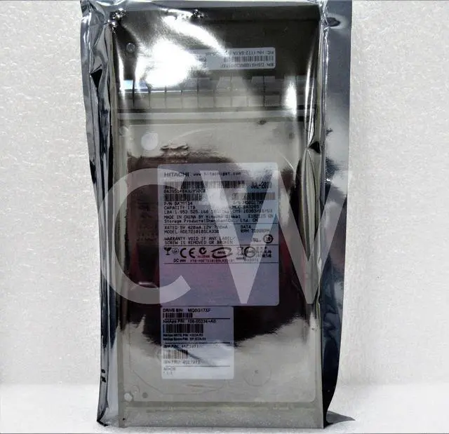 Alt view image 2 of 2 - 0A39514 HDE721010DLA330 Hitachi DESKSTAR 1TB 7.2K RPM 3Gb/s 3.5" SATA Hard Drive