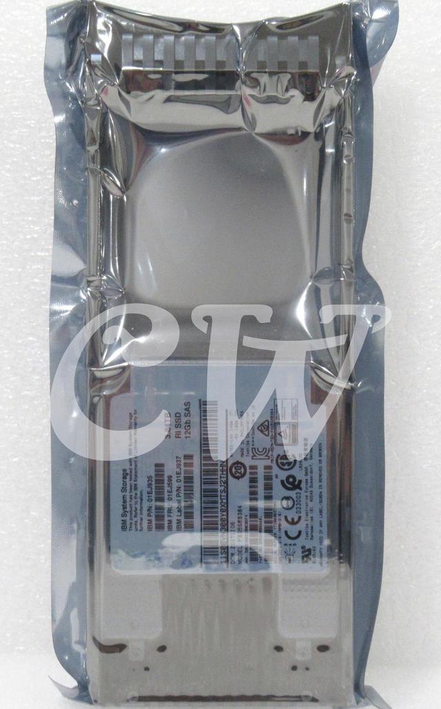 Alt view image 2 of 2 - 01EJ599 01EJ935 01EJ937 IBM V5000 3.84TB 12Gbps 2.5" SAS Solid State Drive