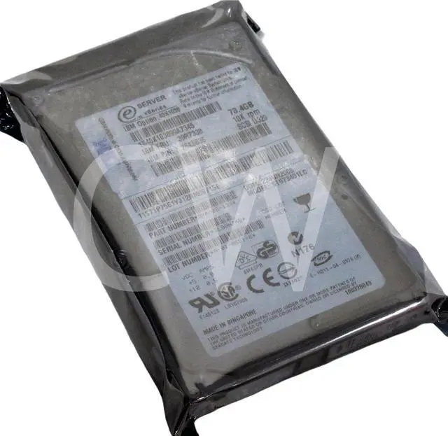 Main image of 39R7338 26K5836 40K1038 IBM 73.4GB 10000RPM Ultra-320 2.5" SCSI HARD DRIVE