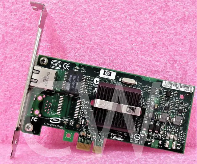 Alt view image 2 of 2 - 434982-001 HP Single-Port RJ-45 Gigabit Ethernet PCI-E Server Network Adapter